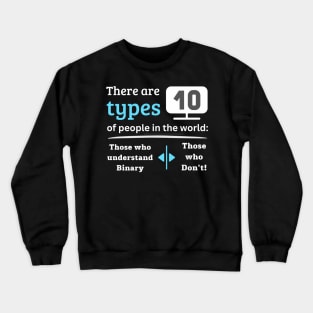 There are 10 types of people in the world Crewneck Sweatshirt